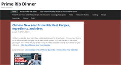 Desktop Screenshot of primeribdinner.com